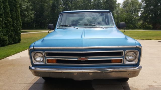 1967 Blue Chevrolet C-10 Standard Cab Pickup