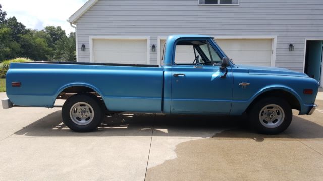 1967 Blue Chevrolet C-10 Standard Cab Pickup