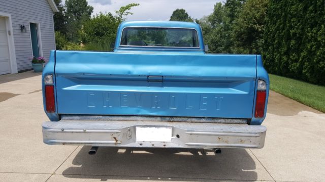 1967 Blue Chevrolet C-10 Standard Cab Pickup