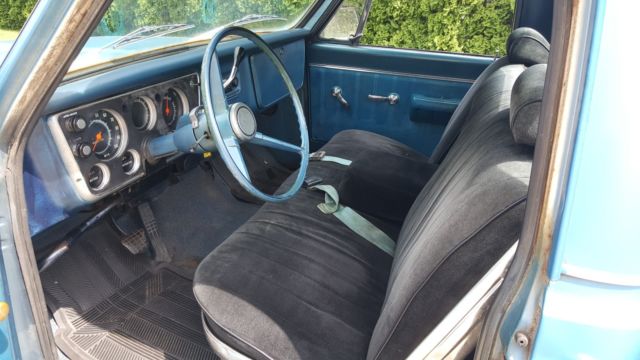 1967 Blue Chevrolet C-10 Standard Cab Pickup