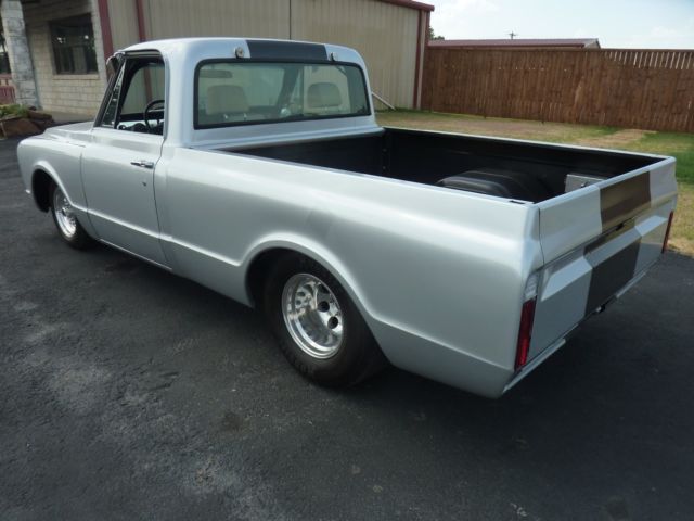 1967 Silver Chevrolet C-10 Standard Cab Pickup