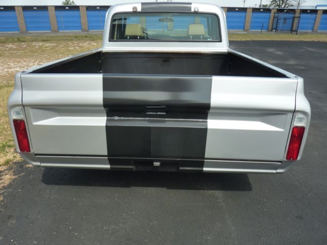 1967 Silver Chevrolet C-10 Standard Cab Pickup