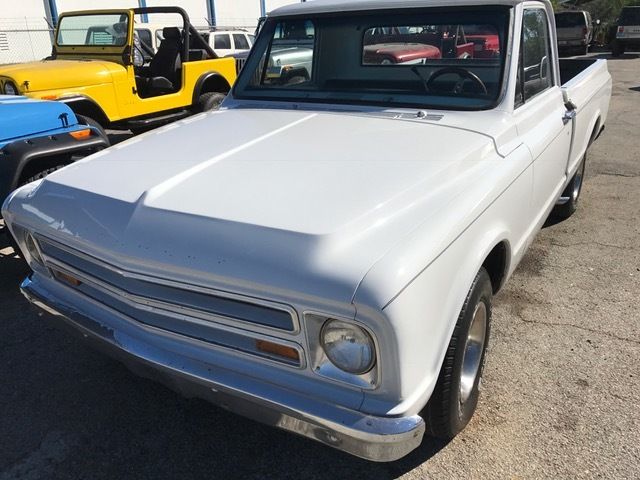 1967 White Chevrolet C-10 Standard Cab Pickup
