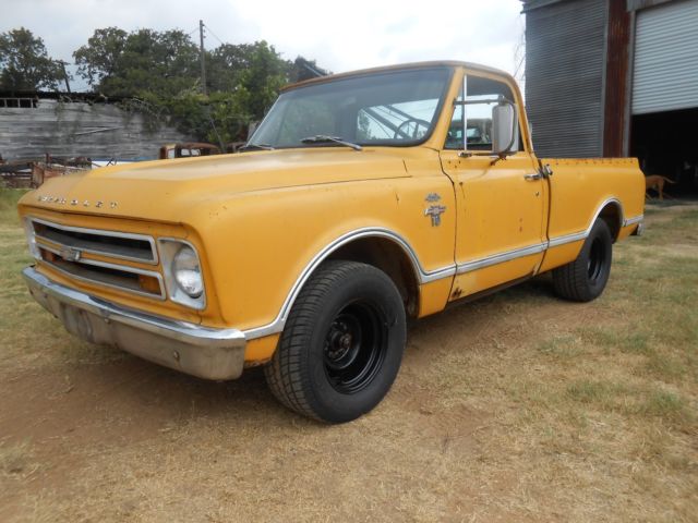 1967 Yellow Chevrolet C-10
