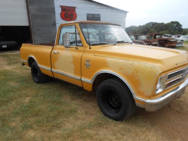 1967 Yellow Chevrolet C-10