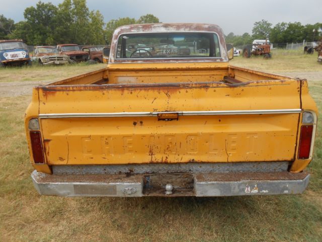 1967 Yellow Chevrolet C-10