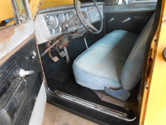 1967 Yellow Chevrolet C-10