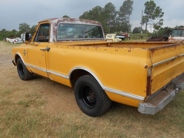 1967 Yellow Chevrolet C-10