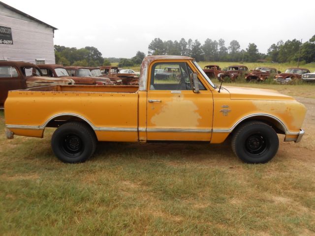 1967 Yellow Chevrolet C-10