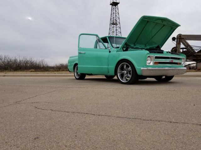1967 Teal Chevrolet C-10 Standard Cab Pickup