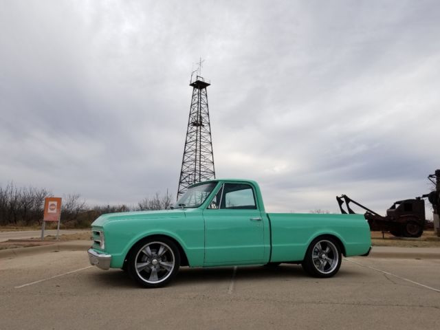 1967 Teal Chevrolet C-10 Standard Cab Pickup