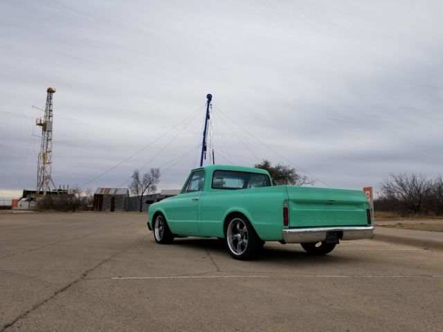 1967 Teal Chevrolet C-10 Standard Cab Pickup