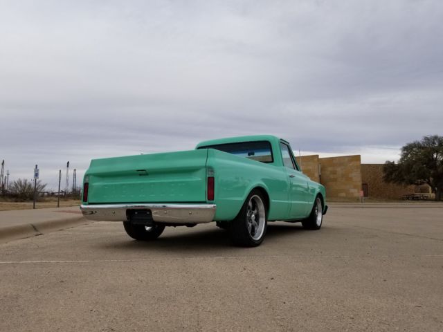 1967 Teal Chevrolet C-10 Standard Cab Pickup