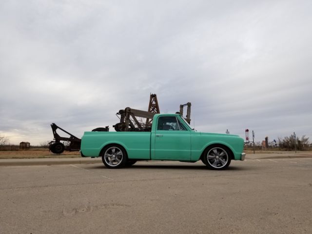 1967 Teal Chevrolet C-10 Standard Cab Pickup
