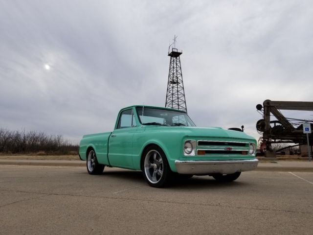 1967 Teal Chevrolet C-10 Standard Cab Pickup