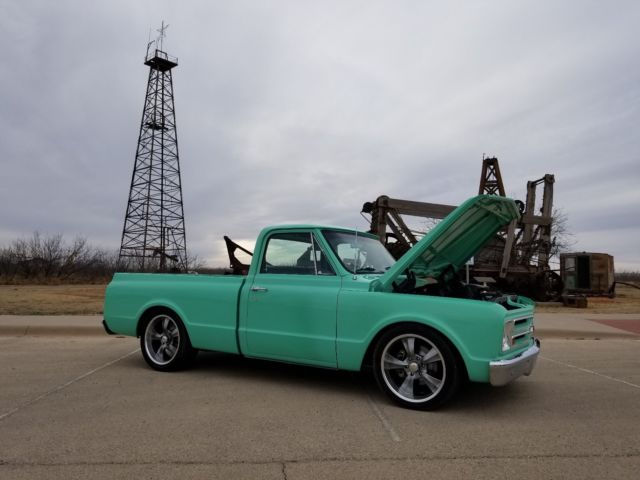 1967 Teal Chevrolet C-10 Standard Cab Pickup