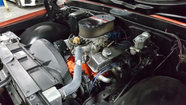 1967 Red Chevrolet C-10