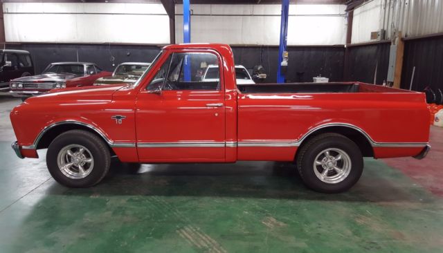 1967 Red Chevrolet C-10