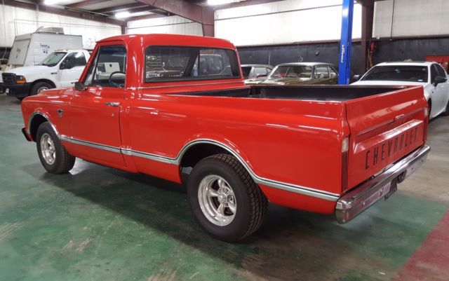 1967 Red Chevrolet C-10
