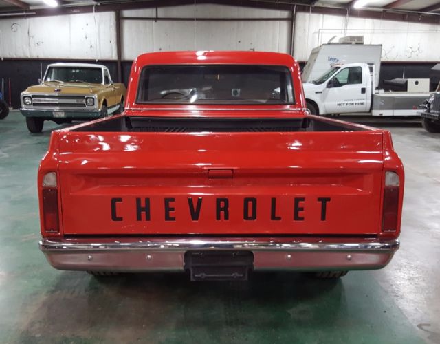 1967 Red Chevrolet C-10