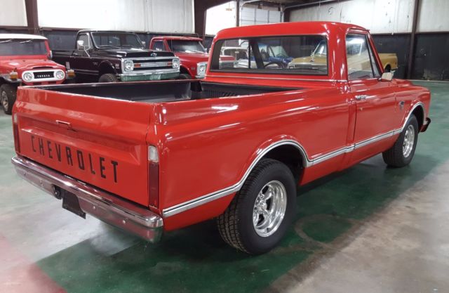 1967 Red Chevrolet C-10