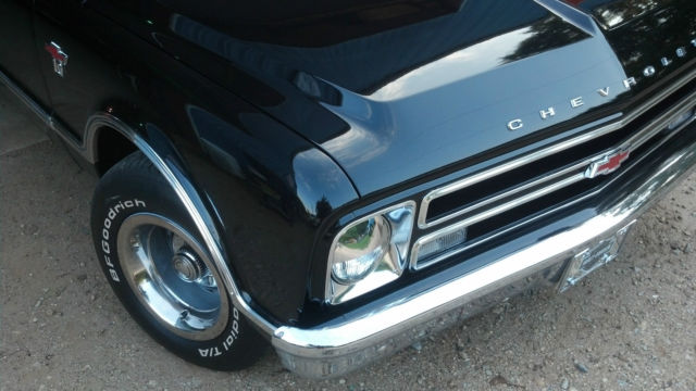 1967 Black Chevrolet C-10 Standard Cab Pickup