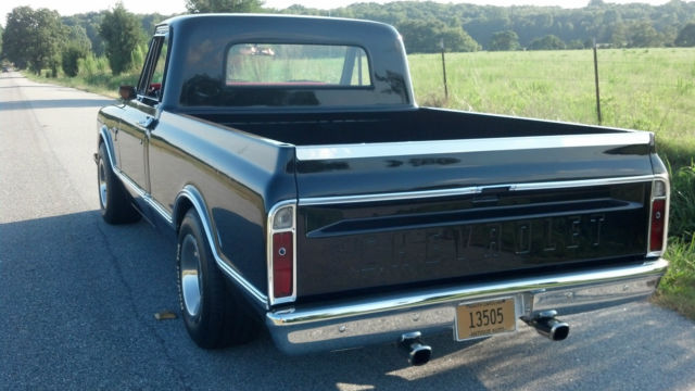 1967 Black Chevrolet C-10 Standard Cab Pickup