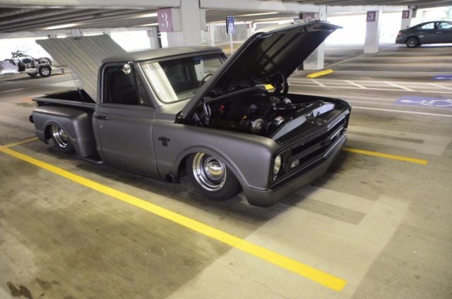 1967 Silver Chevrolet C-10 Standard Cab Pickup