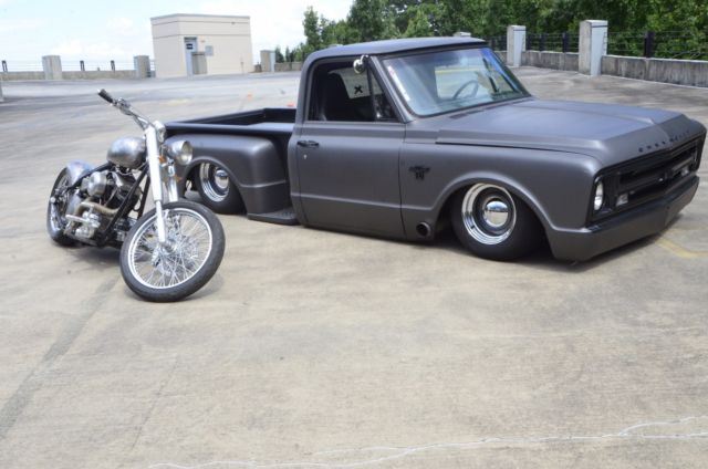 1967 Silver Chevrolet C-10 Standard Cab Pickup