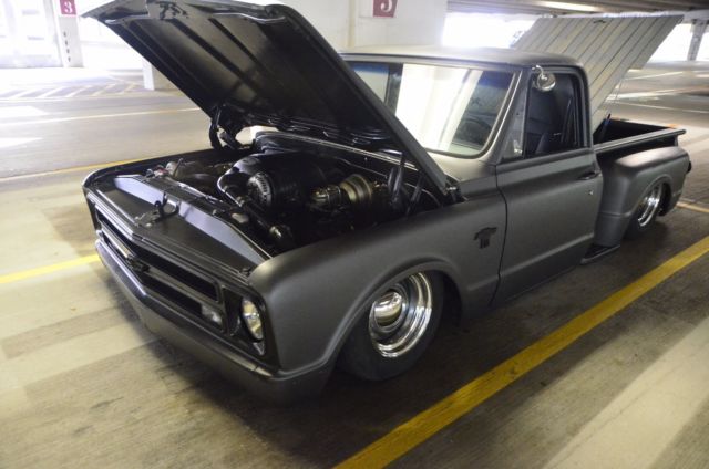 1967 Silver Chevrolet C-10 Standard Cab Pickup