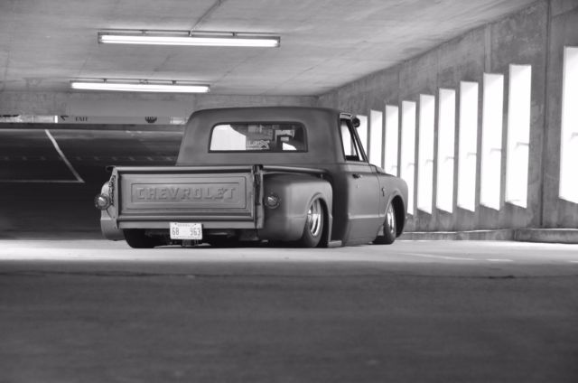 1967 Silver Chevrolet C-10 Standard Cab Pickup