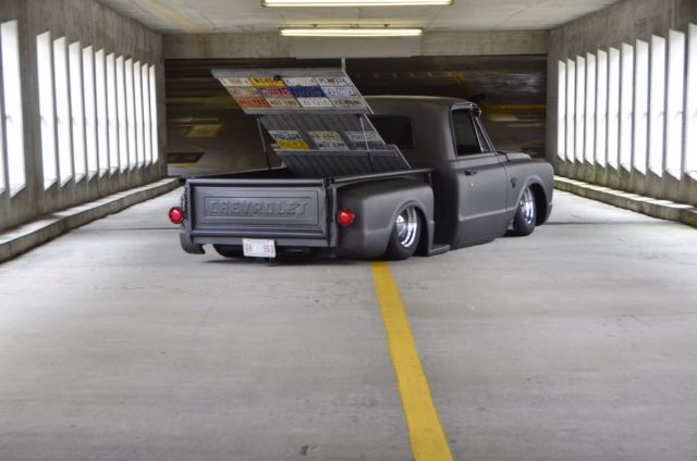 1967 Silver Chevrolet C-10 Standard Cab Pickup