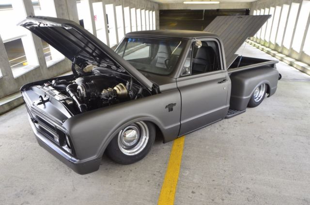 1967 Silver Chevrolet C-10 Standard Cab Pickup