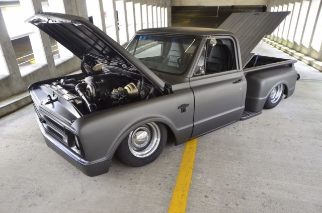 1967 Silver Chevrolet C-10 Standard Cab Pickup