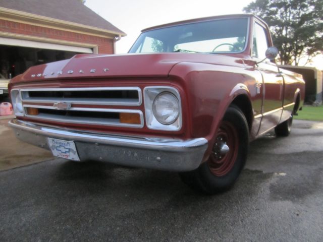 1967 Vermillion Red Chevrolet Chevelle Regular cab