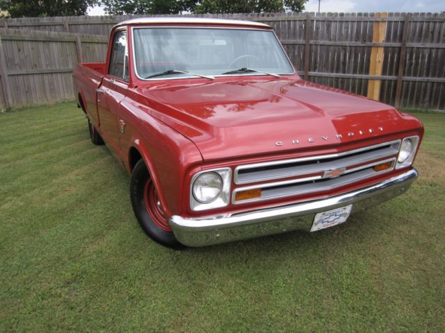 1967 Vermillion Red Chevrolet Chevelle Regular cab