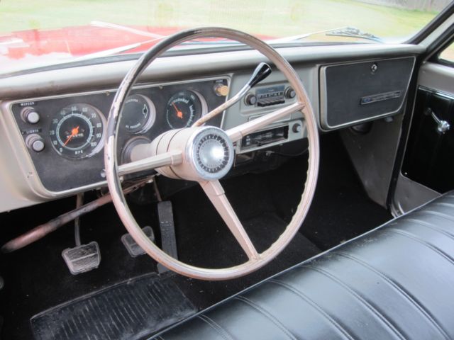 1967 Vermillion Red Chevrolet Chevelle Regular cab