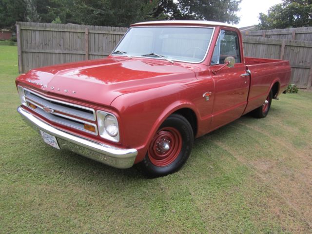 1967 Vermillion Red Chevrolet Chevelle Regular cab