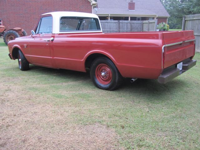1967 Vermillion Red Chevrolet Chevelle Regular cab