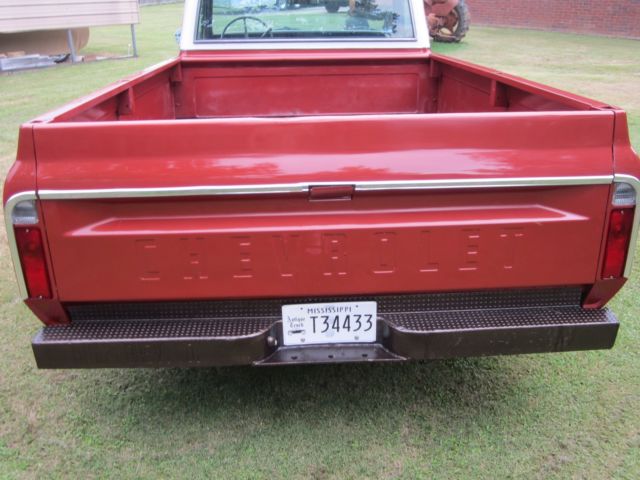 1967 Vermillion Red Chevrolet Chevelle Regular cab