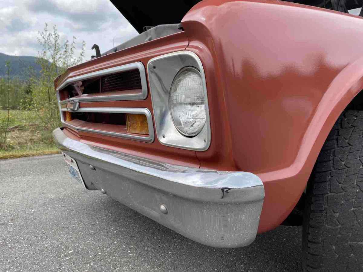 1967 Orange Chevrolet c/20