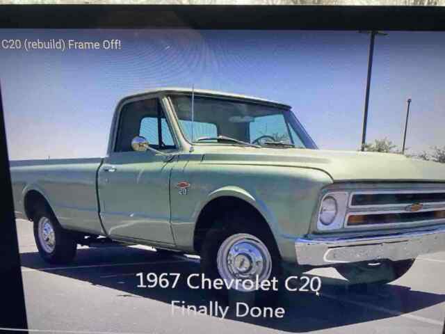 1967 Green Chevrolet C20/K20