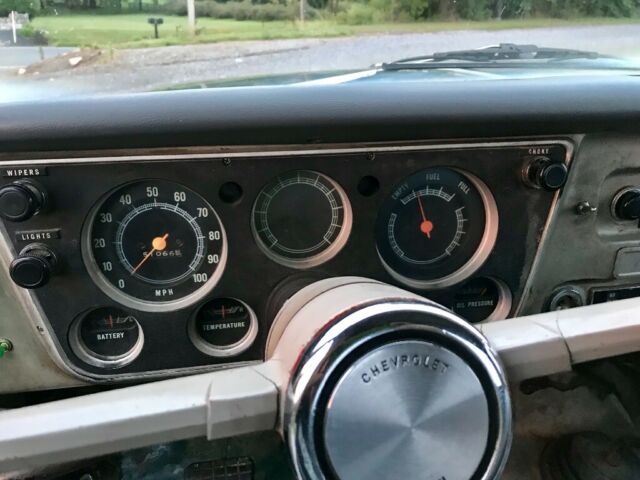 1967 Green Chevrolet C/K Pickup 3500 Standard Cab Pickup