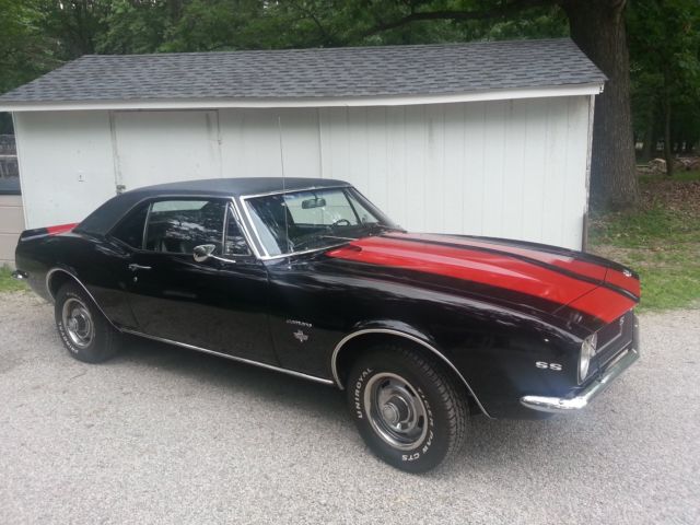 1967 Black Chevrolet Camaro Coupe