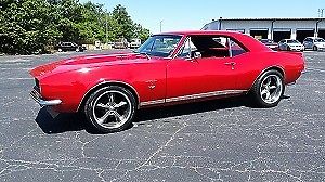 1967 Red Chevrolet Camaro --