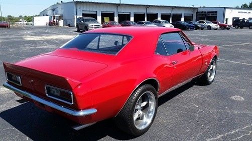 1967 Red Chevrolet Camaro --