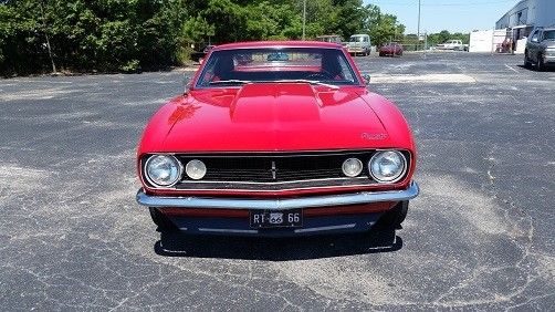 1967 Red Chevrolet Camaro --