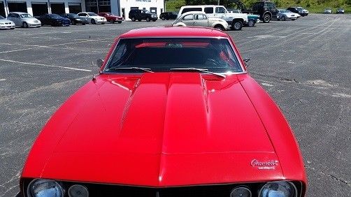 1967 Red Chevrolet Camaro --