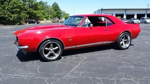 1967 Red Chevrolet Camaro --
