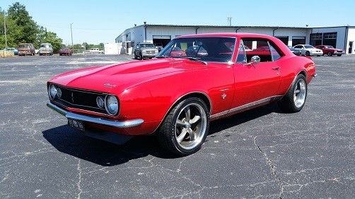 1967 Red Chevrolet Camaro --